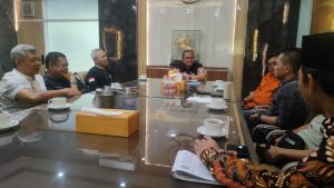 Audiensi pengurus DP Korpri Kabupaten Kuningan dengan Pj. Bupati Agus Toyib, bahas persoalan pencairan TPP.