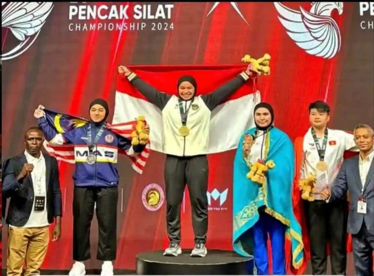 Pesilat Indonesia Sabet Juara Umum Di World Pencak Silat Championship Ke-20 Abu Dhabi