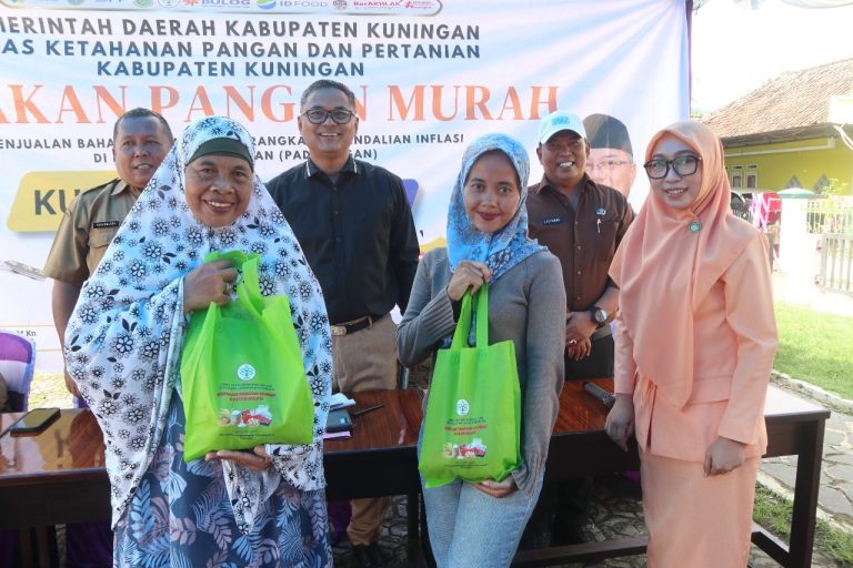 Masyarakat Karangkancana Merasakan Manfaat Program Padaringan Dari Diskatan Kuningan