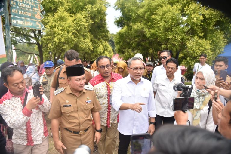 Dihadapan Peserta Jambore Penyuluh Pertanian Se-Jawa Barat Bupati Dian Perkenalkan Program Strategis Ketahanan Pangan Dan Pertanian Di Kabupaten Kuningan