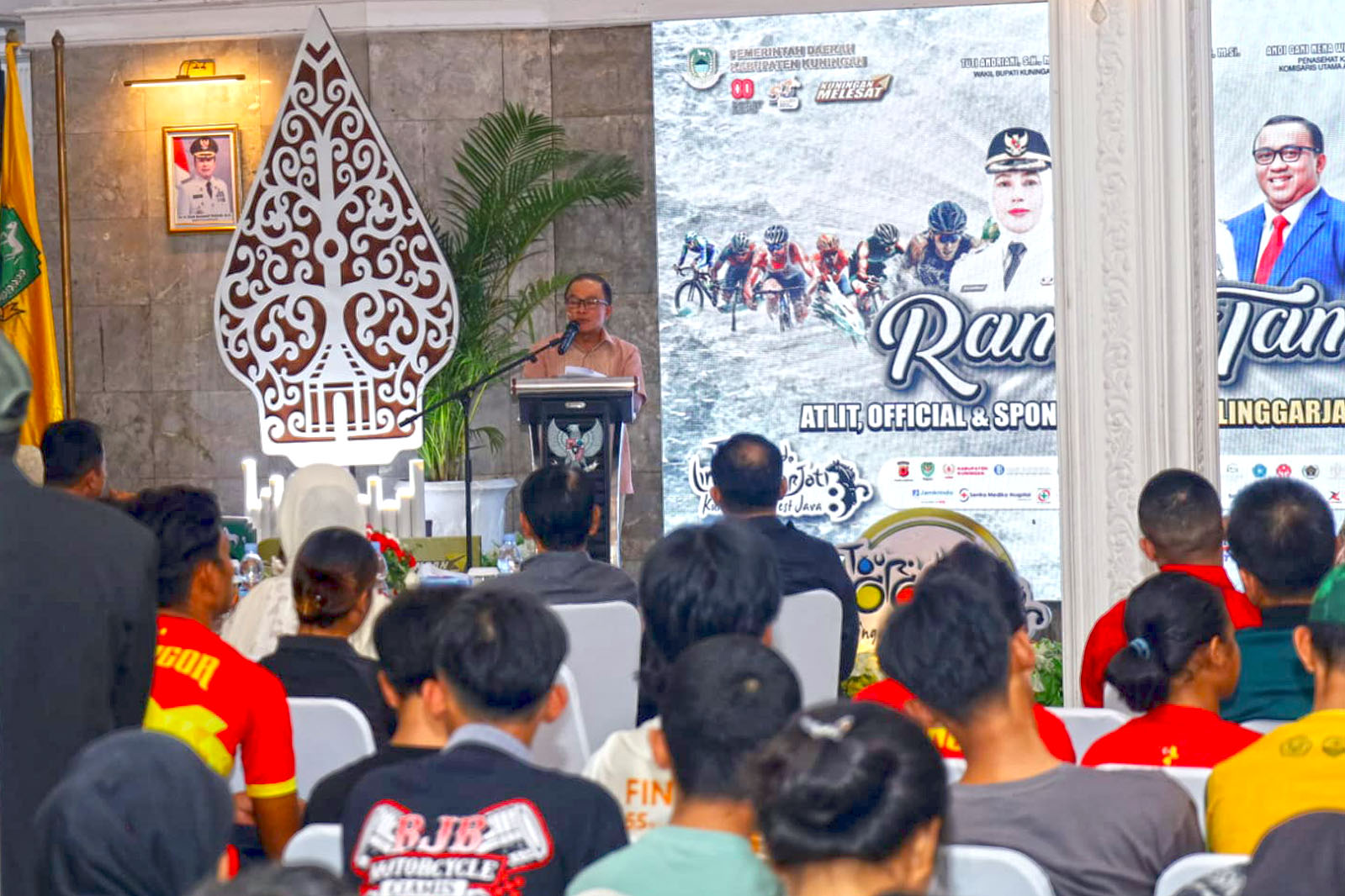 Malam Ramah Tamah Bersama Bupati Kuningan Buka Rangkaian Event Internasional Tour de Linggarjati Ke 8