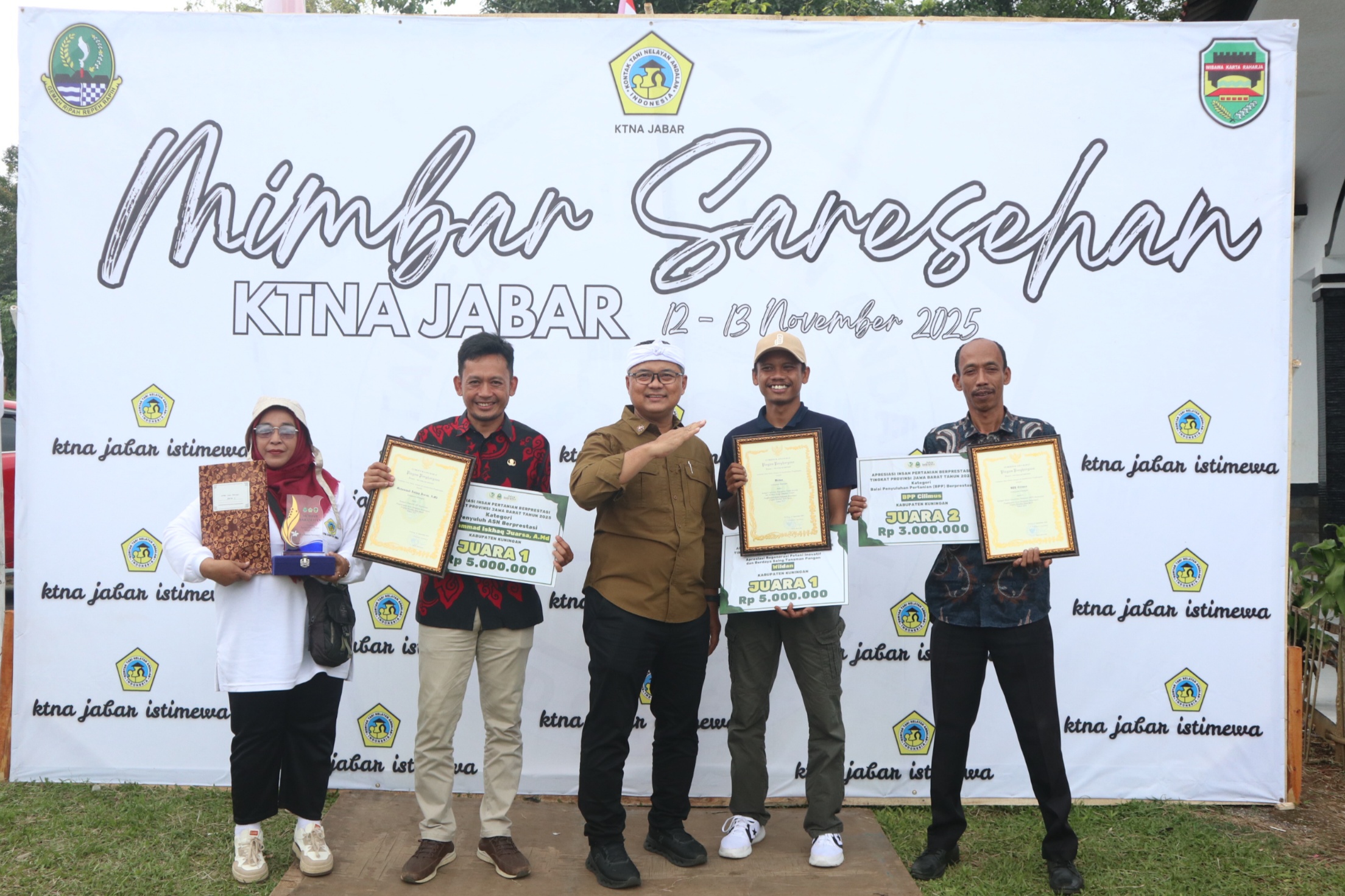 Insan Pertanian Kabupaten Kuningan Ukir Prestasi Gemilang Tingkat Jawa Barat