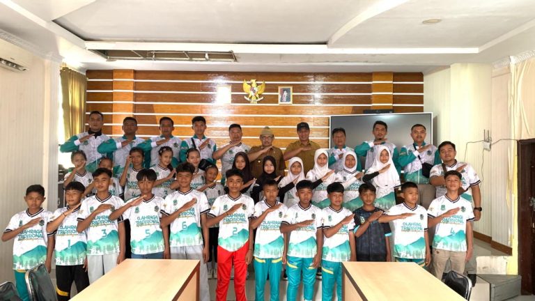 Kontingen Kuningan Turunkan 24 Atlet Pada Invitasi Ortrad Jenjang SD Tingkat Jawa Barat Tahun 2025