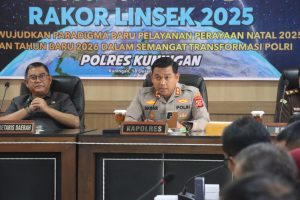 Rakor Lintas Sektoral Digelar Untuk Memastikan Perayaan Nataru Di Kabupaten Kuningan Kondusif