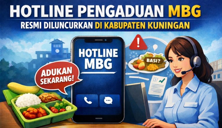 Hotline Pengaduan MBG Telah Hadir, Jika Adalah Masalah Masyarakat Kuningan Bisa Lapor Gratis
