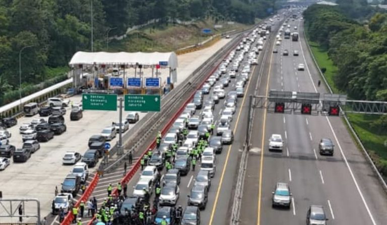 Polisi Ungkap Jumlah Kendaraan Yang Melintasi Jalur Jalan Provinsi Jabar Pada Arus Mudik Lebaran 2026