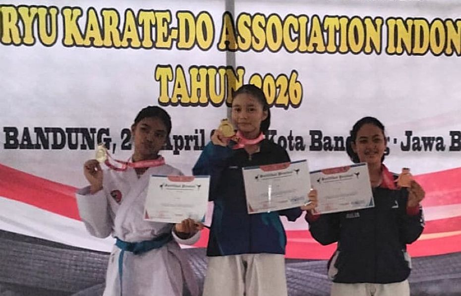 Atlet Karate Kuningan Boyong 5 Medali Emas Di Pentas Kejuaraan Nasional Gojuryu Karate-Do Assocation Indonesia Tahun 20262