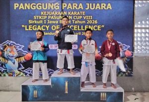 Karateka Kuningan Kembali Bawa Pulang Medali Emas Dari Event Tingkat Jawa Barat