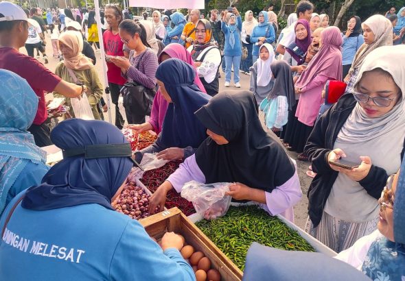 Sekarang Ada Bazar Sayur Dalam Acara Rutin CFD Dan Ke Depan Akan Ada Rumah Sayur Di Kabupaten Kuningan
