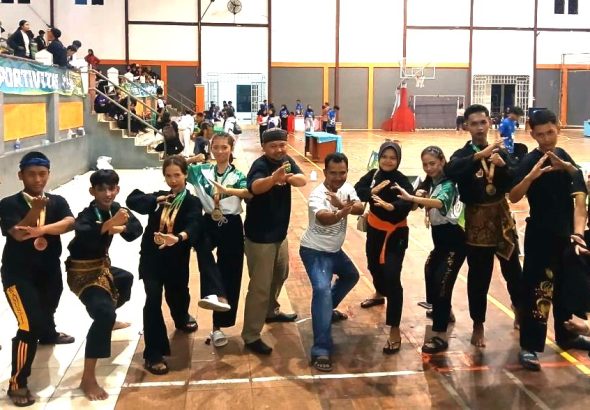 Wakili Sekolah Masing-masing 3 Pesilat Paguron Surangga Panglipur Raih Prestasi Di Ajang Kejurkab Pencak Silat Pelajar Piala Ketua IPSI 2026