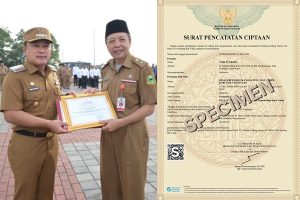 8 Inovasi Program Layanan Disdukcapil Kuningan Peroleh Hak Cipta Dari Kementrian Hukum RI