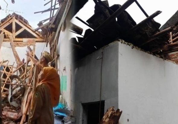 Atap Ambruk Hingga Rumah Tak Bisa Dihuni, Bujangan Sebatang Kara Ini Berharap Bisa Kembali Memiliki Tempat Tinggal Laik