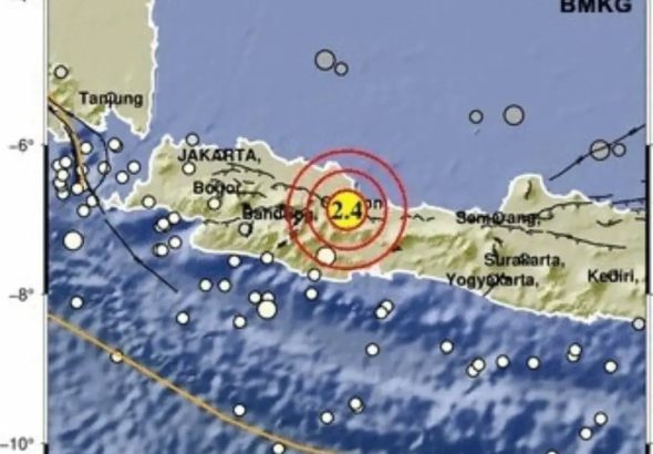 Gempa Bumi Tektonik Melanda Kabupaten Kuningan