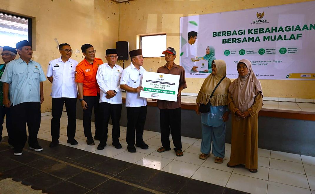 Harmonisasi Baznas Dan RS Juanda Bahagiakan Mualaf Serta Mustahik