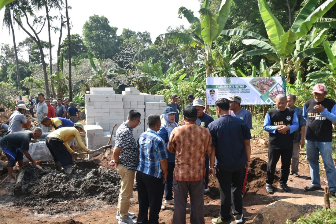 Optimalkan Gotong Royong, Paguyuban Guyub Rukun Linggamekar Bangun TPU Di Tengah Sulitnya Mendapatkan Lahan Pekuburan