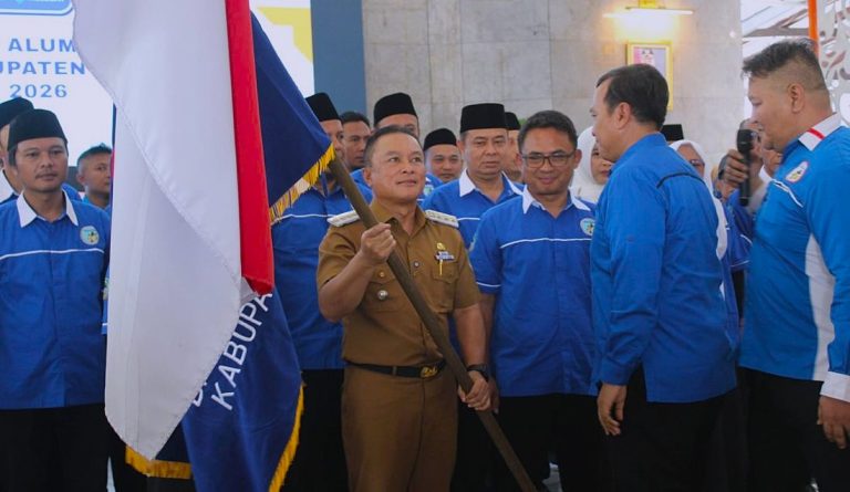Semangat Tumbuhnya Regenerasi Serta Kolaborasi Terwujud Dalam Pelantikan Ketua DPD KNPI dan Korps Alumni KNPI Kabupaten Kuningan