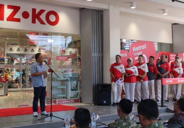 AZKO Buka Gerai Pertama di Kuningan, Serap 80% Tenaga Kerja Lokal