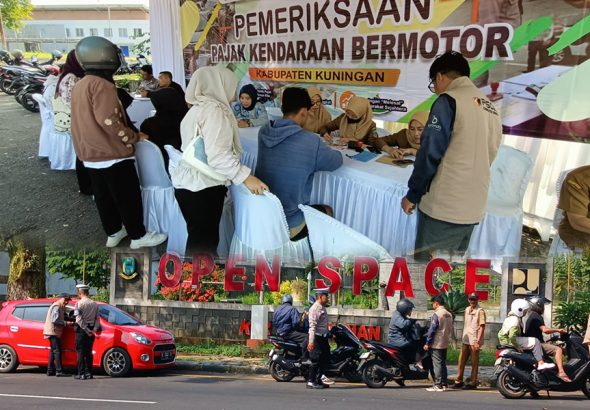 Bappenda Kuningan Gandeng Beberapa Unsur Terkait Gelar Opsgab Pemeriksaan Pajak Kendaraan Bermotor