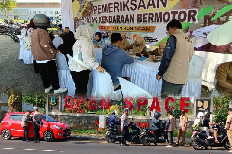 Bappenda Kuningan Gandeng Beberapa Unsur Terkait Gelar Opsgab Pemeriksaan Pajak Kendaraan Bermotor