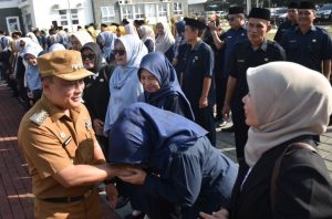 Bupati Kuningan Berikan Warning Untuk Para Guru Yang Baru Dilantik Menjadi Kepala Sekolah