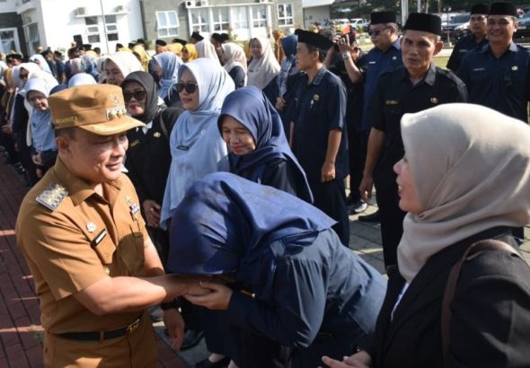 Bupati Kuningan Berikan Warning Untuk Para Guru Yang Baru Dilantik Menjadi Kepala Sekolah