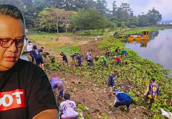 Garpu Sendok Mempertegas Penyelamatan Waduk Darma Dari Hama Eceng Gondok Adalah Tanggung Jawab Bersama