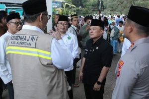 Jemaah Haji Kuningan Tiba