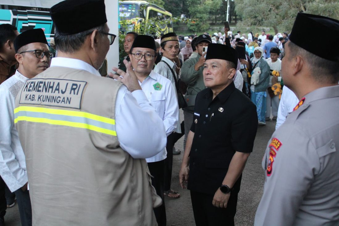 Jemaah Haji Kuningan Tiba