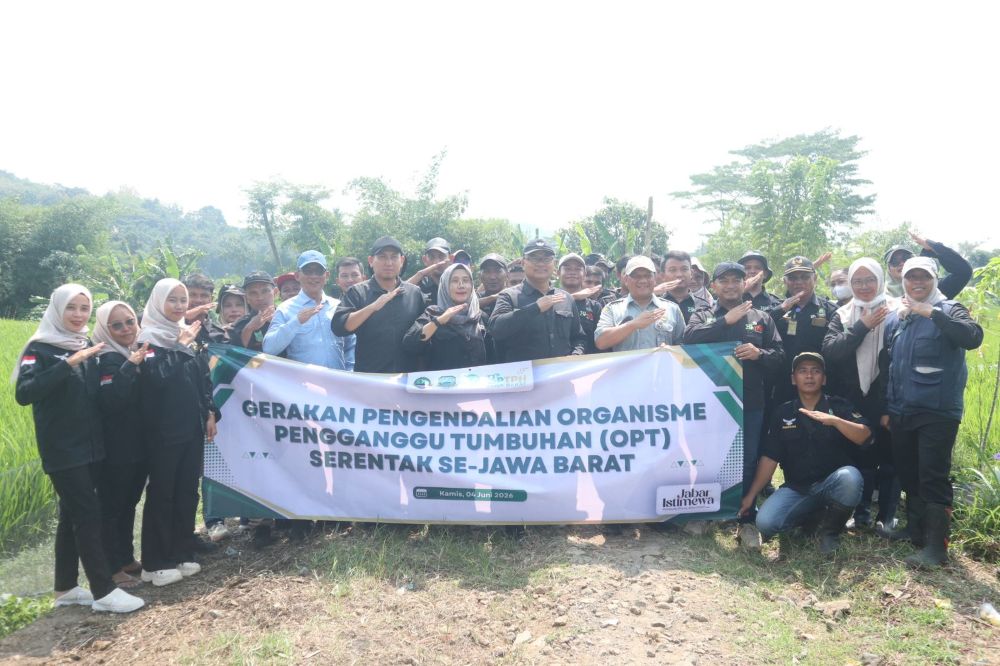 Kabupaten Kuningan Kembali Mendapat Kepercayaan Dari Kementrian Pertanian RI Menjadi Lokasi Gerdal Hama Terpadu