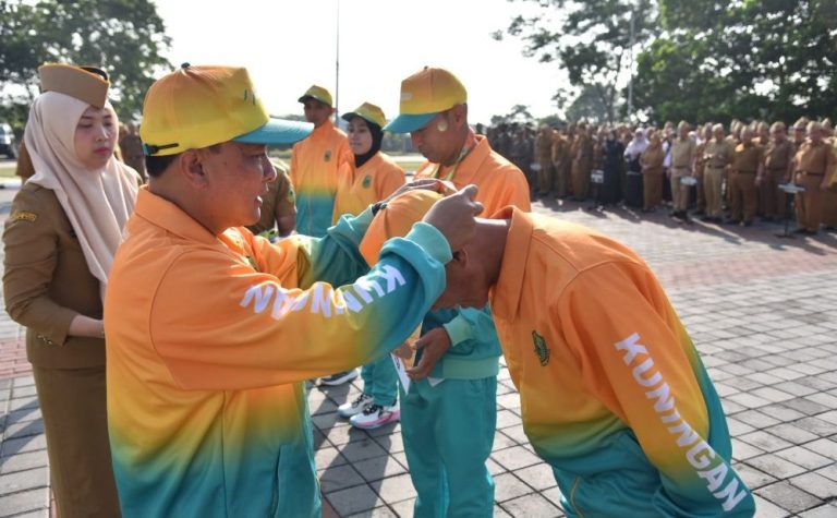 Kontingen Kuningan Siap Jemput Target Gelar Juara Umum Pada Ajang Porsenitas XIII Tahun 20026
