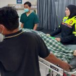 Pengendara Motor Meninggal Dunia di Tempat Setelah Tabrakan Adu Banteng di Jalan Desa Kalimanggis