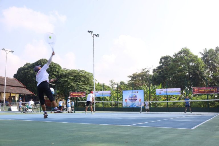 Sebanyak 8 Tim Tenis Kabupaten Kuningan Adu Skill di Turnamen Tenis Mayday AGN Cup 2026