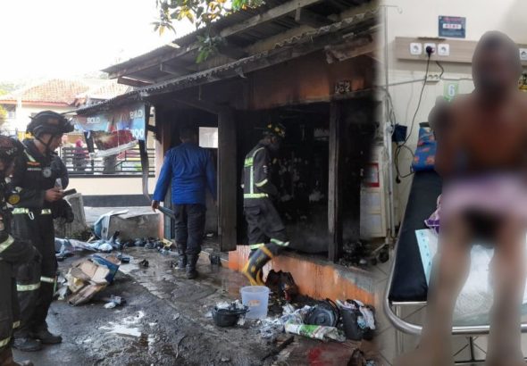 Setelah 6 Hari Di Rawat, Korban Kebakaran Warung Sembako di Desa Cihirup Meninggal Dunia