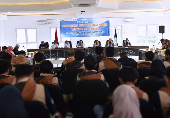 130 Mahasiswa Unswagati Cirebon Diterjunkan KKN Tematik di Kuningan