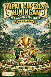Bupati Cup 2026 Kuningan Siap Bergulir, 32 Kecamatan Adu Gengsi Mulai 1 Agustus