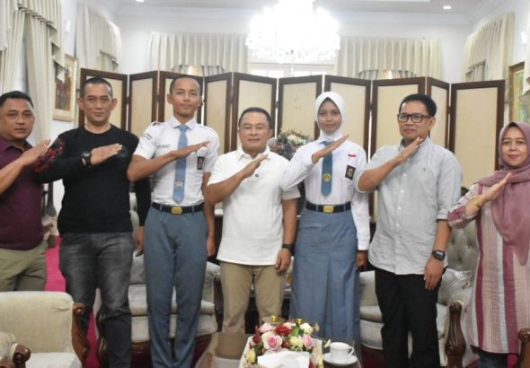 Dua Pelajar Terbaik Kuningan Wakili Daerah Jadi Paskibraka Jawa Barat di HUT ke-81 RI