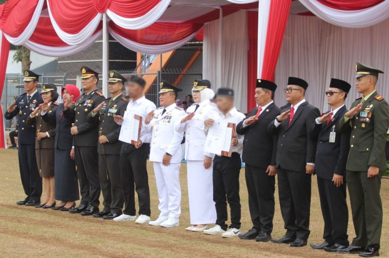 Bupati Dian di Upacara 17 Agustus Kuningan