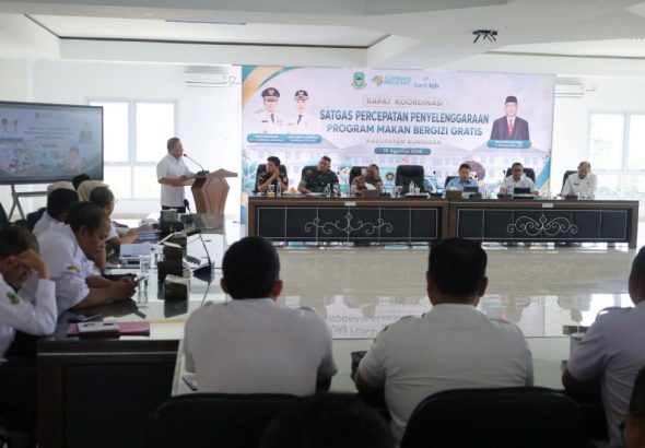 Bupati Kuningan Tegaskan Keberhasilan MBG Ditentukan Zero Tolerance Keracunan dan Larang Pejabat Main Proyek