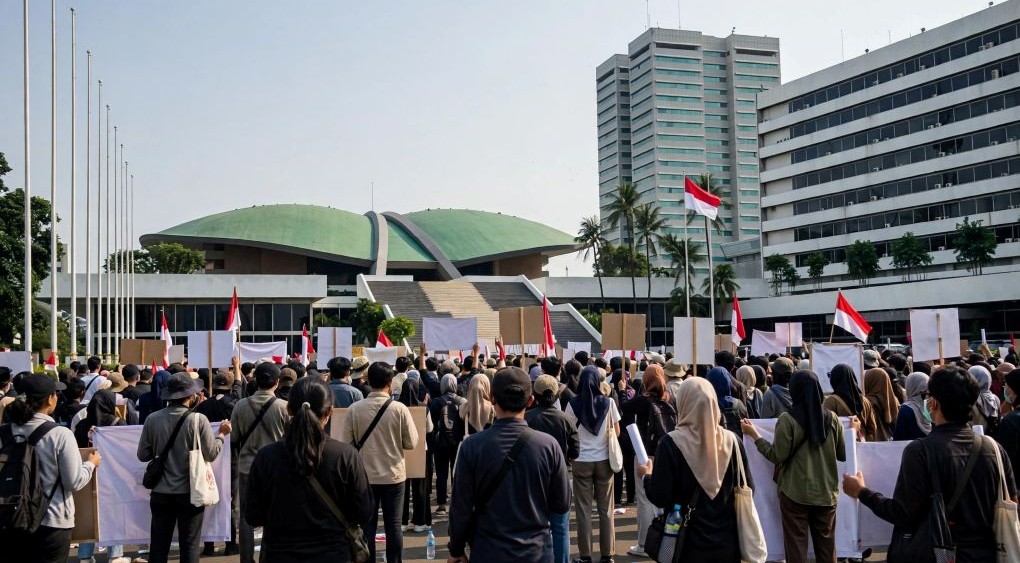 Dari Tuntutan Sahkan RUU Perampasan Aset hingga Bela MBG Akan Disampaikan 4 Kelompok Dalam Aksi Di Gedung DPR RI 27 Agustus