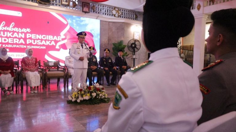 Haru dan Bangga! Paskibraka Kuningan 2026 Resmi Dibubarkan, Ini Pesan Mendalam Bupati Dian