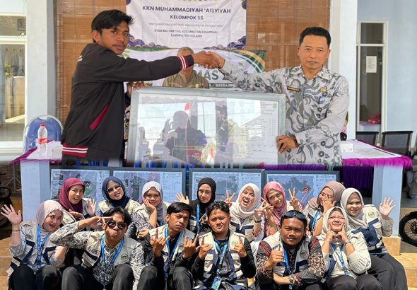 KKN MAS 65 Petakan 4 Dusun di Baturetno Malang, Batas RT yang Selama Ini Buram Kini Jelas