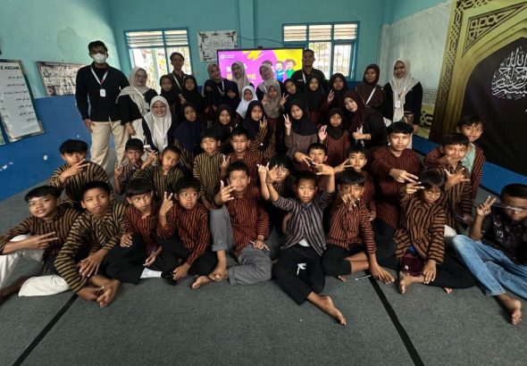 KKN MAs Kelompok 66 Gelar Psikoedukasi Stop Bullying bagi Seluruh Siswa SDN 4 Baturetno