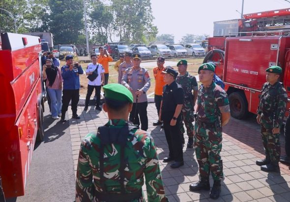 Masuki Musim Kemarau Pemda Kuningan Lakukan Apel Siaga Dini Antisipasi Ancaman Kebakaran Hutan