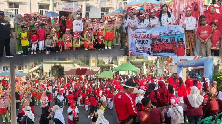 Sekitar 10 Ribu Warga Meriahkan Jalan Santai di Kramatmulya Kuningan1