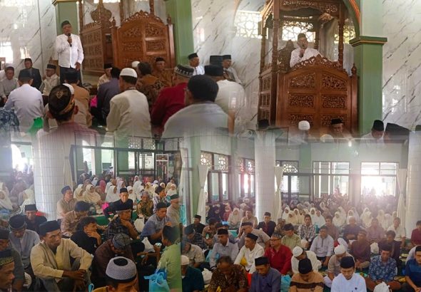 Warga Kramatmulya Kuningan Padati Masjid Al Kautsar di Peringatan Maulid Nabi 1448 H