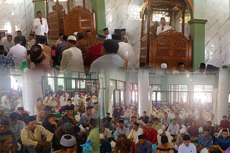 Warga Kramatmulya Kuningan Padati Masjid Al Kautsar di Peringatan Maulid Nabi 1448 H