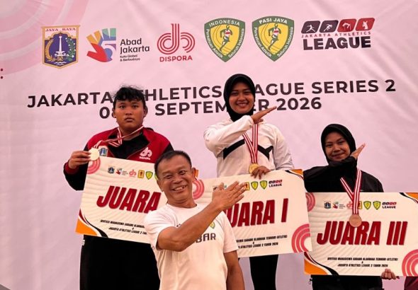 Berangkat Biaya Sendiri Pulang 2 Atlet Atletik CAC Kuningan Bawa Prestasi