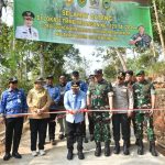 Jalan Baru Hasil TMMD Imbangan ke-129 di Gunungmanik Kuningan Dongkrak Ekonomi Desa dan Wisata Curug Payung
