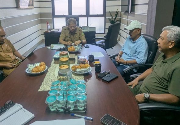 Kejar Verifikasi Liga Nusantara, PESIK Kuningan dan Disporapar Godok Renovasi Stadion Mashud