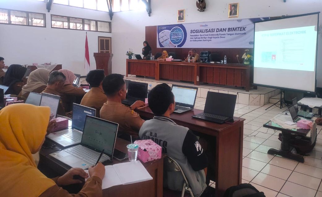 Tak Lagi Manual, Administrasi Desa di Kuningan Bakal Pakai Tanda Tangan Elektronik